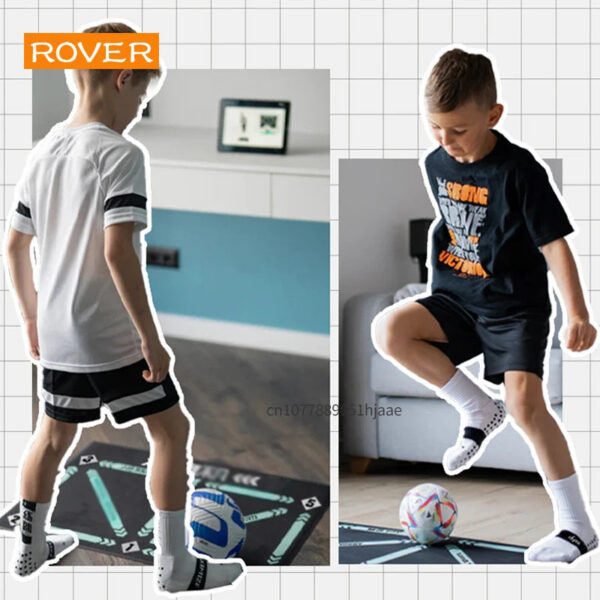 Durable Non Slip Foldable Kids Adults Dribble Mat Football Training Indoor Ourdoor Equipment