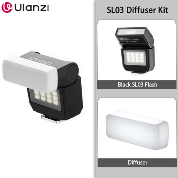 63f4074372326e5c Ulanzi SL01 SL02 SL03 Mini Camera Flash Light SpeedLite GN8 6500K for Canon Sony Nikon Camera DSLR Vlog Live Outdoor Photography