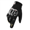 63f57e2d09e48b33 Full-finger Men Touch Screen Outdoor Off-road Sports Cycling Protection Anti-fall Motorcycle Finger Gloves