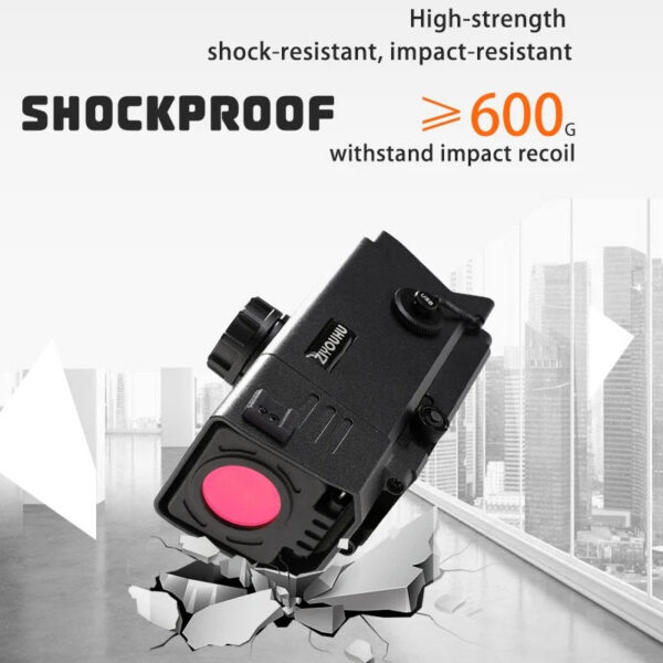 Night Vision Rifle Scope IR850 MOA Recording and Range Finder Infrared Tactical monocular with Crosshair