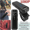 64063be2a3163947 HD 1080P Mini Bicycle Stand Law Enforcement Recorder Detection Magnetic Function Outdoor Sports Camera