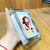 6412950c39f9c6be Acrylic Digital Photo Frame 5/7 Inch 1000mAh Vertical Display IPS Screen 2G Memory Battery Porta Retrato Digital