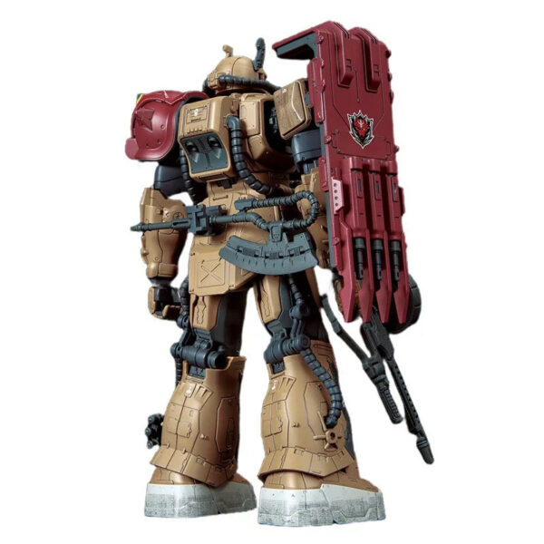 Bandai Genuine HG MS-06F ZAKU Ⅱ F TYPE SOLARI [RFV] 1/144 Gundam Anime Action Figure Assembly Model Toys Ornaments Gift Children