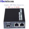 64714663da12e19c Gigabit SFP Media converter SFP to 1/2/4/8 RJ45, 100/1000M fast Ethernet transceiver module, IP camera Fibre Channel switch