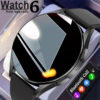 New Smartwatch 6 Full Touch Pressure Blood Oxygen Bluetooth Call Sports Smart Watch Men Women For IOS android