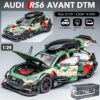 64b3df92892c607c 1:24 RS6 Racing Die-Cast Alloy Model Car - Stylish Collector's Item, Perfect Gift for Boyfriend, Display-worthy Collectible
