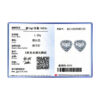 Modian Dazzling 925 Sterling Silver Clear CZ Heart Fashion Stud Earrings for Women Charm Wedding Statement Silver Fine Jewelry