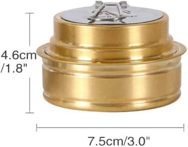 VOANZO Portable Alcohol Stove Hiking Stove Camping Stove Spirit Burner Compatible with Trangia for Outdoor Hiking Camping