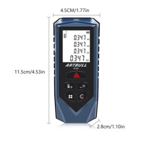 64e27c6a8a9b5d5e ARTBULL Infrared Rangefinder 50m 100m Digital Laser Distance Meter Tape Measure