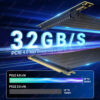 64e4a6f5c34b41ce RAGEER PCIe 4.0/3.0 X16 High Speed Cable, GPU Extension Riser Connector for RTX 4090/4080/4070/7900XTX