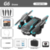 KBDFA New G6 Professional Foldable Quadcopter Aerial Drone S6 HD Camera GPS RC Helicopter FPV WIFI Obstacle Avoidance Toy Gifts