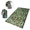 PE Emergency Camouflage Waterproof Portable Survival 120x200cm Sleeping Bag for Outdoor Camping Hiking Adventure