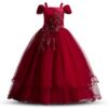 65007e3208ac756f Children Birthday Party Gown Girls Bridemaid for Wedding Elegant Flower Long Formal Evening Dress Pageant Ceremony Dresses