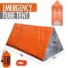 6518547f61904a12 2 Person Emergency Tent Casa De Waterproof Camping Travel Pergola Family Campaign House Tourist Tents Cool Gear Equipment Coat
