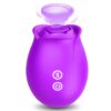 Toy Women-Allovü Sucking Clitoral Nipple Stimulator with 18 Modes, G-spot Dildo Vibrator Rose Sucker, Personal Massager for Women Female Couples Adult Sex Games