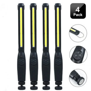 655c14128343a3b8 USB Rechargeable COB LED Flashlight Magnetic Work Light Powerful Portable Lanterna Built In Battery 3000Mah Camping Torch Lamp