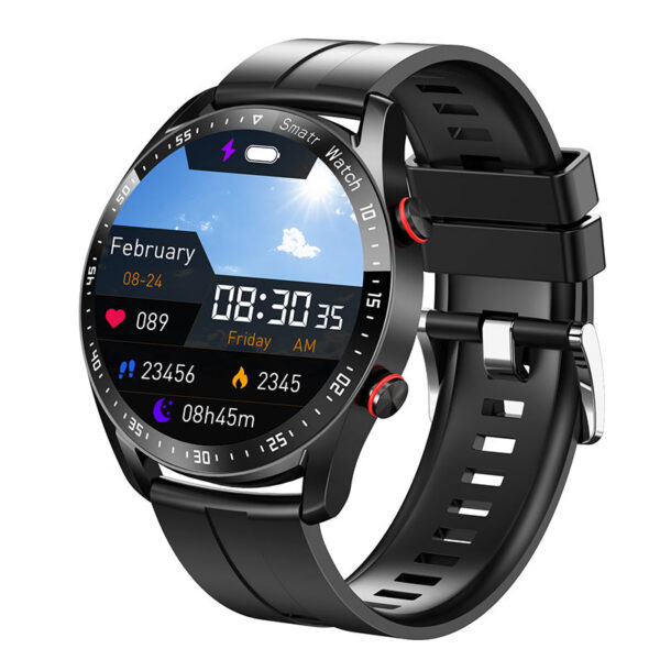 ECG+PPG Bluetooth Call Smart Watch Men Laser Health Blood Pressure Fies Watches Man Sports Waterproof Smartwatch+Box