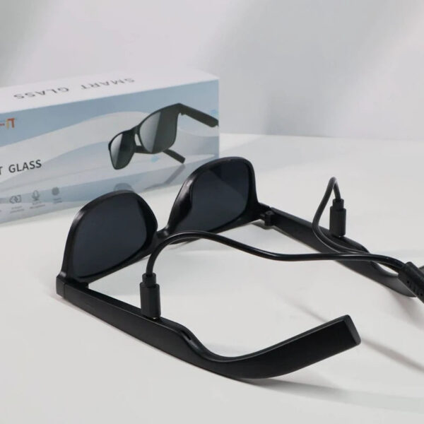 Smart Glasses Remote Control Touch Photo Camera Recording Translator Voice Assistant Adults Wireless Bluetooth Glasses