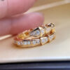 65a5f7bd4f327d90 designer ladies rope knot ring with diamonds fashion rings for women classic jewelry gold plated rose Party Birthday Gifts