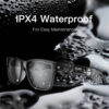65d390f11a60e54c KUMI Meta V1 Smart Glasses Polarized Sunglasses Bluetooth glasses IPX4 Waterproof Open Ear Headphones Bluetooth Phone Call
