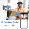 65e27bbe10182b46 1080P Wireless Video Doorbell Camera WiFi Smart Door Bell Tuya Smart Home Security Motion Detect Night Vision Intercom Doorbell