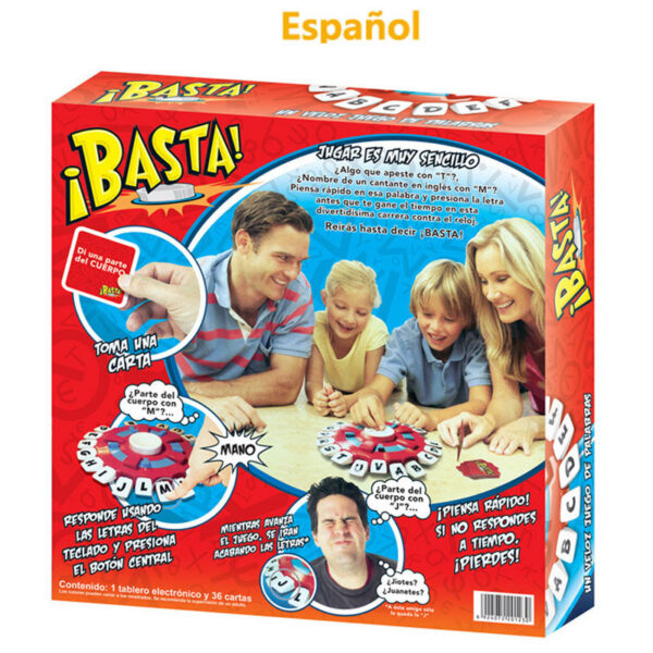 New English and Spanish tapple board Family Interactive with timer interactive coordination game Christmas Gift