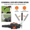 660005df99d1eafc Hydraulic Log Splitter Valve 1 Spool, 25 GPM Hydraulic Directional Control Valve for Small Tractors, Loaders, Log Splitter