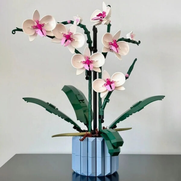 ideas Icons Bouquet Ortificial wer Orchid Potted Plants 10311 Building Blocks Model Brick Moc Girls Toys DIY Mom Gift