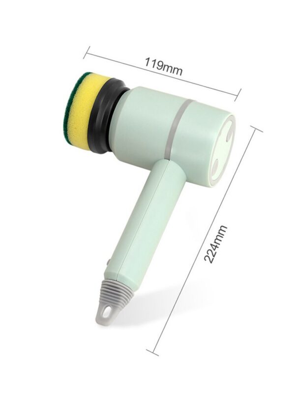 661a70ede9726656 Brush Multi-functional Home USB Rechargeable Electric Rotary Scrubber Household Appliances Cleaning Gadget