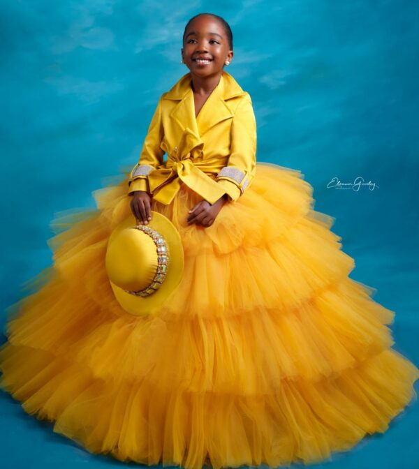 6626266d0208732f Vintage Gold Girl Pageant Dress Ruffles Tiered Flower Girls Dresses Wedding Kids Party Prom Birthday Gowns for Photoshoot