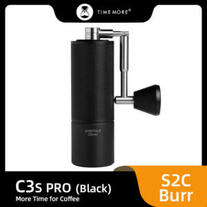TIMEMORE Store Chesut C3S PRO Manual Coffee Grinder Capacity 25g Hand Adjustable Steel Core Burr Send Cleaning Brush