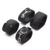 6636a6d540158bda Restraint Set BDSM Bondage Handcuffs & Ankle Cuffs Slave On The Bed Open Leg Flirt Sex Toys For Women Couples Erotic No Vibrator