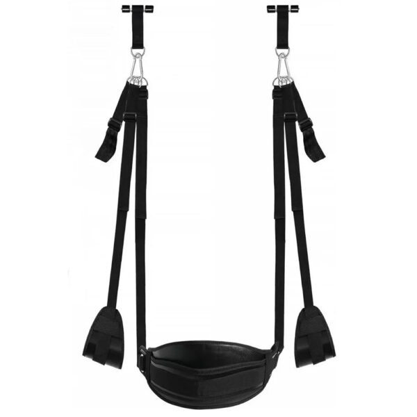 6642eb7e1e51b93f BDSM Bondage Door Sex Swing with Seat, Adjustable Straps Door Restraints Things Adult Sex Toys for Couples,Holds Up To 300lbs