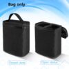 Propane Tank Bag, 1 lb./ 16 oz Fuel Cylinder Carry Bag, Refillable Propane Cylinder Tank Cover,Gas Tank Protective bag, 600D Oxford Fabric,Mini Tank Accessories, for Outdoor Camping,Cooking,Picnic