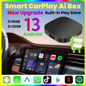 664fa8afdcf2c569 New Smart CarPlay Ai Box Android 13 TV Box Wifi Wireless Android Auto Built-in Play Store For Netflix YouTube OEM CarPlay Cars