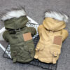 666144be57b3215c Clothes Winter Puppy Pet Dog Coat Jacket For Small Medium Dogs Thicken Warm Chihuahua Yorkies Hoodie Pets Clothing
