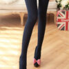 Winter Pantyhose Women Crotchless Stockings Plus Size Hosiery Flower Fishnet Pantihose Medias Sexy Tights