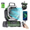 667d2f0164c09df2 20000mAh High-Capacity Battery LED Light Camping Fan Movable Wireless Air Circulators Outdoor Ventilador with Hook