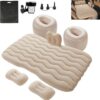 667f3fd3765b95d1 Vextone Inflatable Air Mattress Rear Back Seat Car Bed - PVC Thickened Travel Camping Air Mattress for SUV Cars, Gray Sleeping Car Mattress - Universal Fit, with Pillows, Piers, Repair Pad
