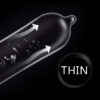 50pcs Hyaluronic Acid Condom Natural Latex Lubrication Ultra Thin Delay Sex Condom Contraception Supplies Adults Sex Toy 콘돔