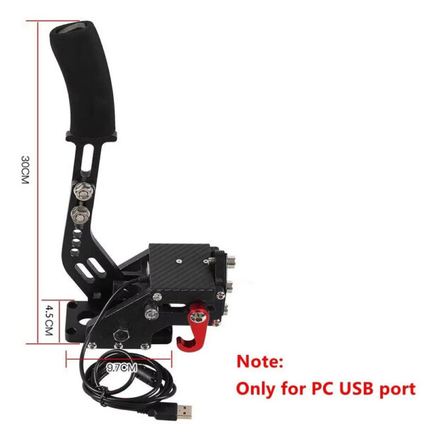 USB Handbrake SIM For G25/27/29 T300 T500 PC Racing Games Fanatecosw Dirt Rally Hand Brake System Red Black Blue HB-1009