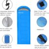 Sleeping Bag for Adults – Lightweight & Warm Waterproof 3-Season Sleeping Bag for Camping, Hiking, Outdoor & Indoor Use, Compact & Comfortable with Compression Bag