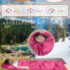 668e77b4c36bcf84 KingCamp Kids Sleeping Bag 3 Season- Lightweight Waterproof Camping Sleeping Bag Indoor & Outdoor Use for Kids for Camping with Compression Sack