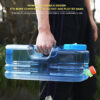 669534842fb279e8 5.5L/10L Capacity Outdoor Bucket Portable Container with Faucet Driving Water Tank Picnic Camping Accsesorios