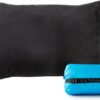 Small Cooling Shredded Gel Memory Foam Pillow，Adjustable for Contoured Support -Portable Ideal for Backpacking, Camping, Travel, Car, Airplane,Office Nap