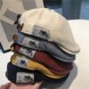 66b6ac4fc5ffb58f Cotton Peaky Blinders Caps For Men Hats Berets British Western Style Ivy Cap Classic Winter Woman Vintage Linen Beret