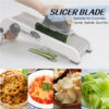 66c4dbbc3db7d027 LMETJMA 18 in 1 Adjustable Mandoline Vegetable Slicer Stainless Steel Vegetable Slicer Julienne Slicer for Potato Onion JT214