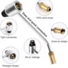 5430 Stove Pressure Regulator Replacement for Coleman Propane Stoves, Solves Gas Pressure Issues Camping Grill/Stove Connector for 1LB Propane Fuel Cylinder