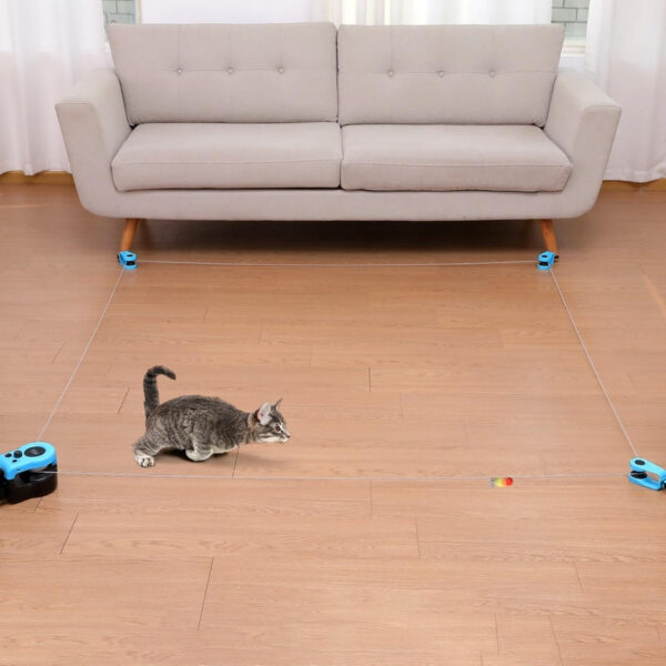66f2bdcc5b496edf Toys Cats Interactive Wheel Exerciser New Cat Treadmill for Indoor Adjustable Speed Simulated Hunting Toy
