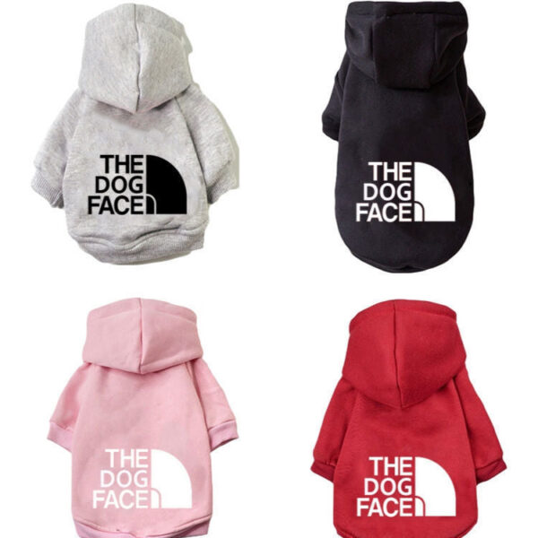 Fashion Hoodie Winter Pet Dog Clothes Coat Jacket Cotton Ropa Perro French Bulldog For Dogs Pets Clothing